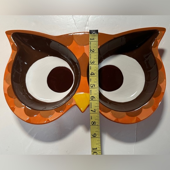 Owl Ceramic Platter - Picture 7 of 9